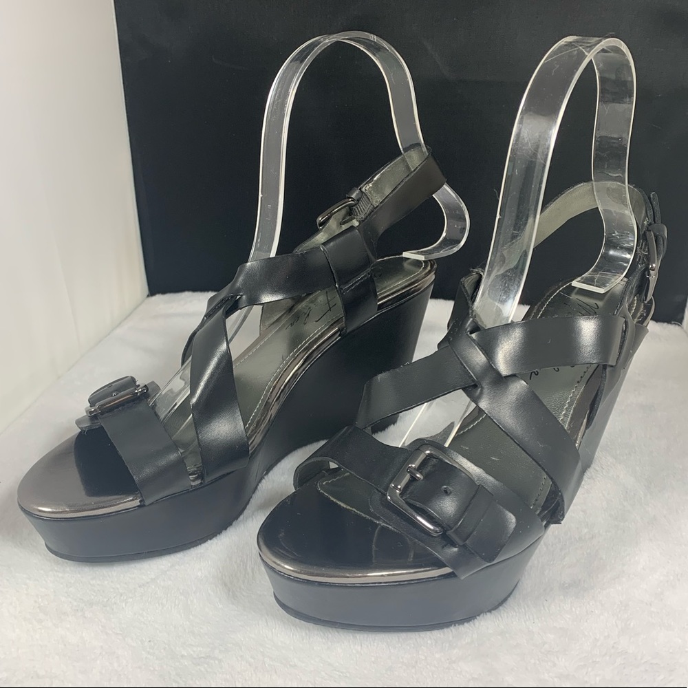 Marc Fisher Gilon Platform Wedge Sandals